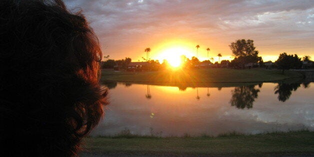 Playing around here - one of my favorite ways to start the day - watching the sun rise.