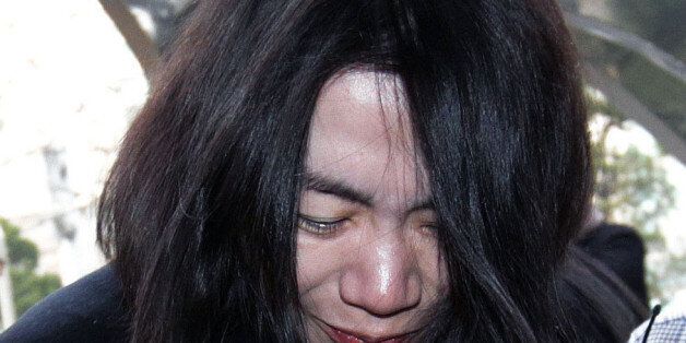 FILE - In this Dec. 30, 2014, photo, Cho Hyun-ah, former vice president of Korean Air Lines, arrives at the Seoul Western District Prosecutors Office in Seoul, South Korea. A Seoul court on Thursday, Feb. 12, 2015, found Cho guilty of violating aviation safety law after a trial that stemmed from her tantrum over how she was served macadamia nuts on a flight. The court said Cho was guilty of forcing a flight to change its route, the most serious of the charges she faced. (AP Photo/Ahn Young-joon, File)