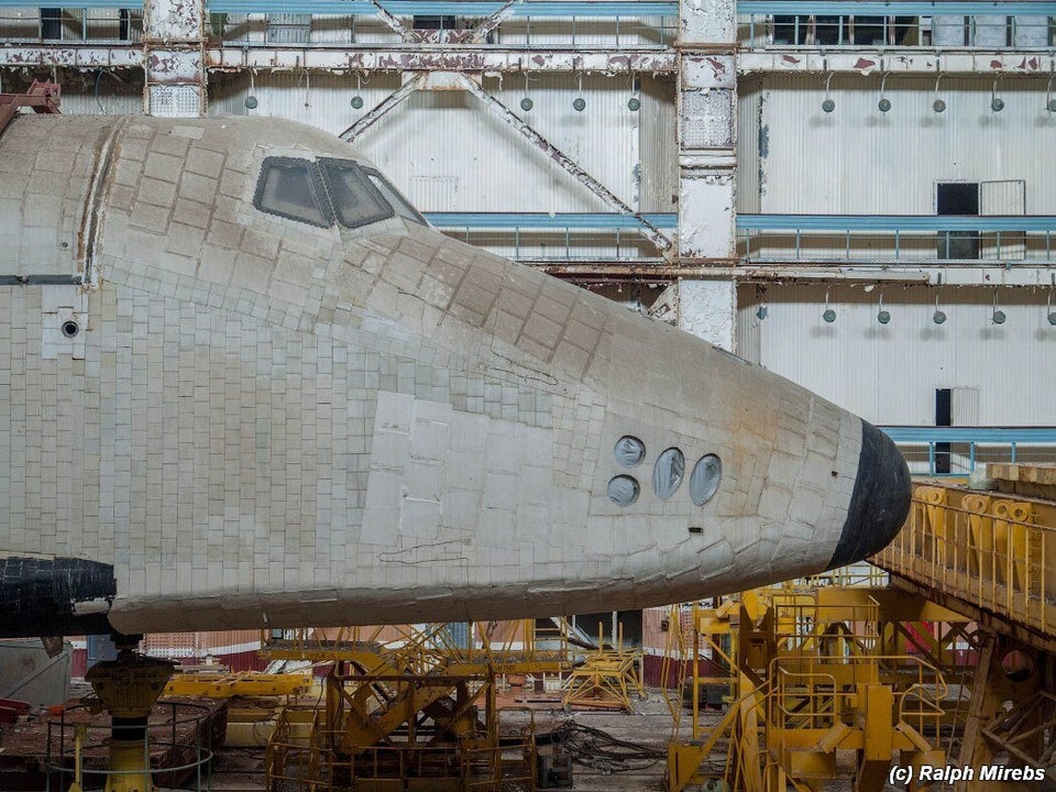 space shuttle hangar