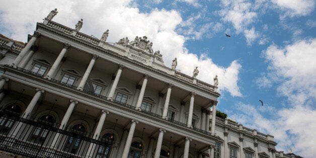 A view of the Palais Coburg Hotel, the venue of the nuclear talks in Vienna, Austria on June 28, 2015. Talks between Iran and