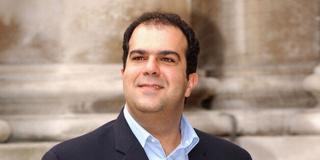 LONDON - APRIL 28: Stelios Haji-Loannou attends a VIP party to celebrate the EU Enlargement and Unification of Europe, held a