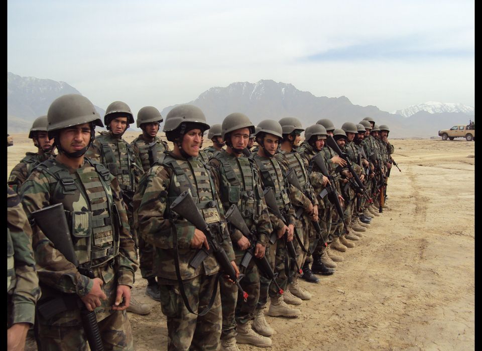 The Afghanistan Army in Training