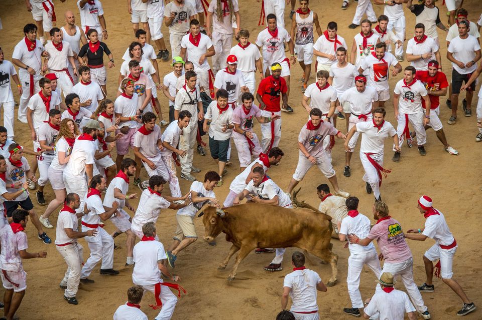 Photos From Pamplona Capture The Danger And Drama Of The Annual Running ...