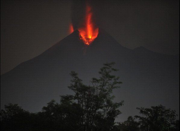 Indonesian Volcano Photos: Dead Cows, Ash Covered Houses 