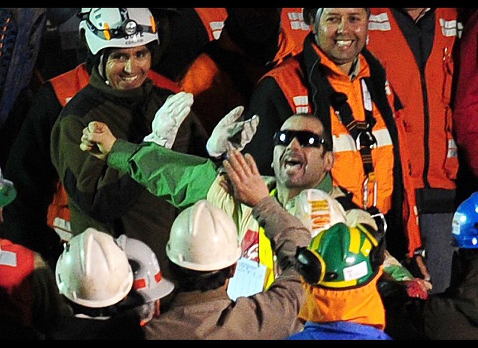 33 Chilean Miners Rescued