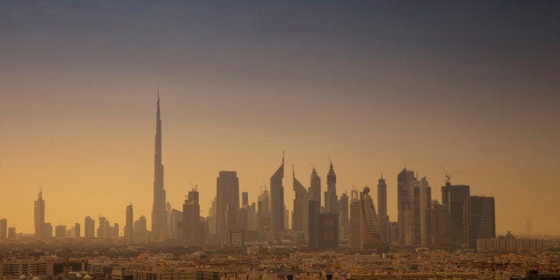 Skyline of Dubai