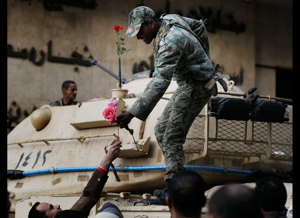 Anti Government Protesters Take To The Streets In Cairo