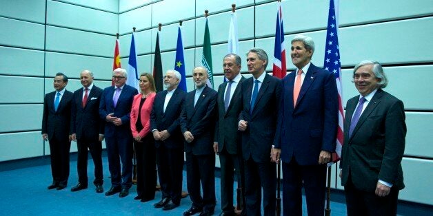 Official Family photo of the "Iran Deal". EU High Representative for Foreign Affairs and Security Policy Federica M