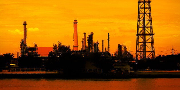 petroleum oil refinery factory...