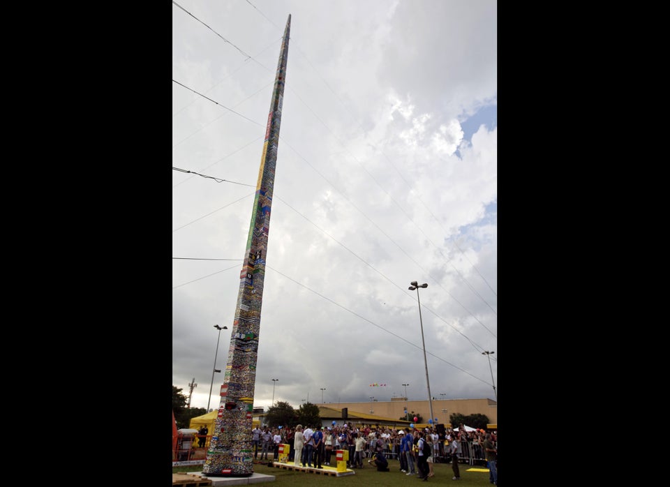 World s Largest Lego Tower Erected In Brazil PHOTOS HuffPost