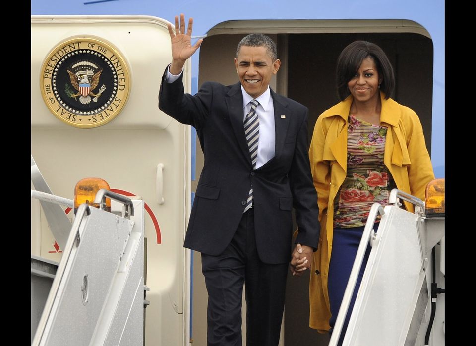 U.S. President Barack Obama & First Lady Michelle Obama 