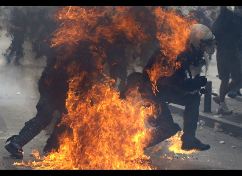 Athens, Greece Riots