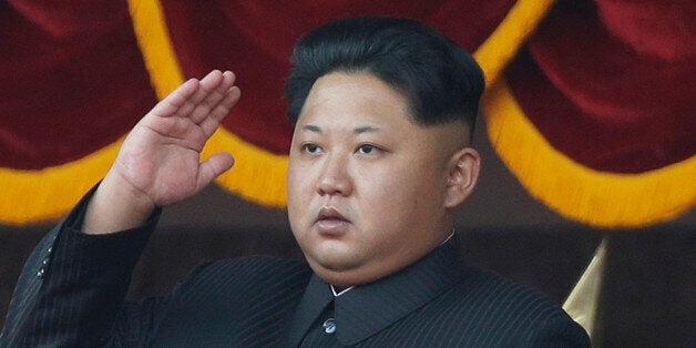 In this Oct. 10, 2015, file photo, North Korean leader Kim Jong Un salutes at a parade in Pyongyang, North Korea. Itâs a single image released by an enormous propaganda apparatus, showing a note handwritten by a dictator. And it contains a telling clue to the mindset behind what has become the biggest story in Asia: North Koreaâs surprise and disputed claim to have tested its first hydrogen bomb. The Dec. 15, 2015, note from leader Kim Jong Un calls for a New Year marked by the âstunning sound of the explosion of our countryâs first hydrogen bomb.â (AP Photo/Wong Maye-E, File)