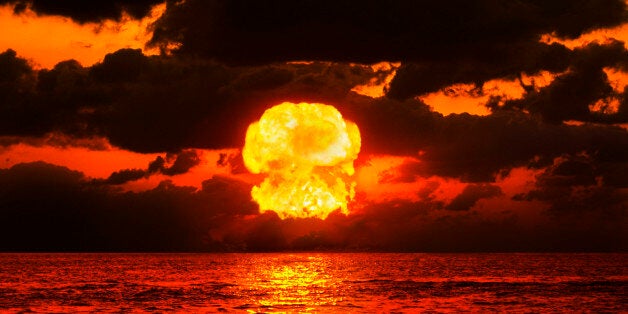 Nuclear Explosion Over Ocean