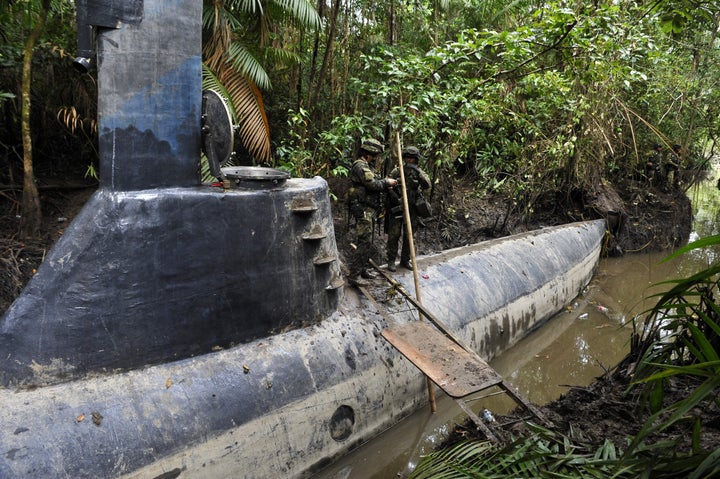 Colombia Drug Submarines Becoming Vehicle Of Choice For Cartels | HuffPost The World Post