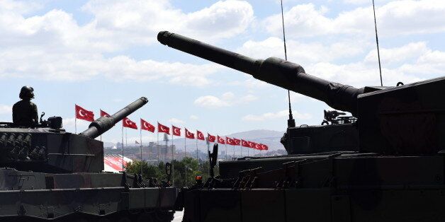 Armored military tanks - Turkish army