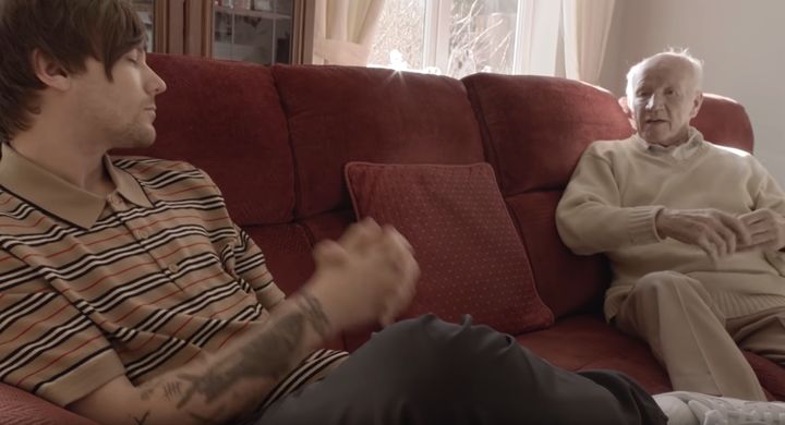 Louis Tomlinson helps 83-year-old fulfill his dreams after losing