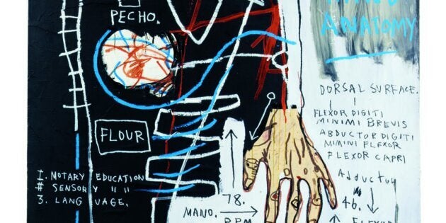 Jean Michel Basquiat Il Re Della Street Art In Mostra A Roma L Huffpost