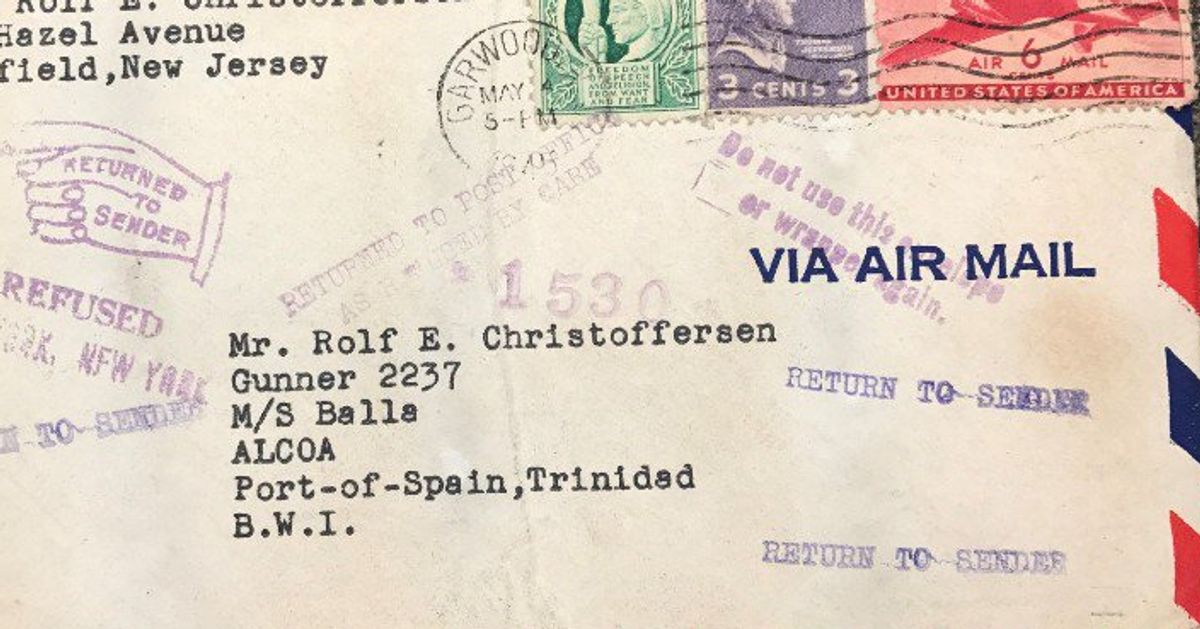 Dopo 72 Anni Una Lettera D Amore Spedita Durante La Seconda Guerra Mondiale Raggiunge Il Destinatario L Huffpost