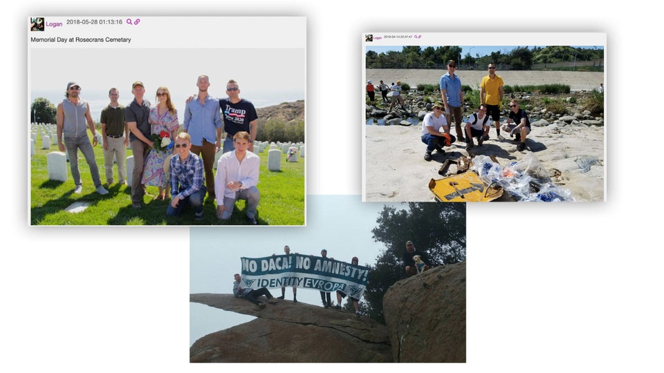 Posts made by Logan Piercy to the Identity Evropa Discord