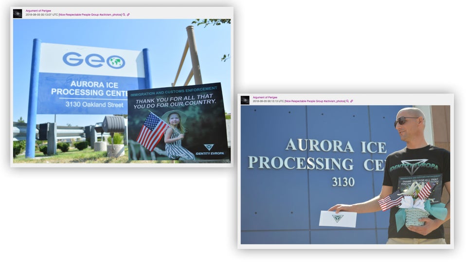 Photos that Cory Allen Reeves posted to the Identity Evropa Discord