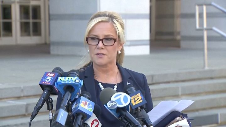 Bridget Anne Kelly, a former aide to then-New Jersey Gov. Chris Christie, was resentenced to 13 months in federal prison on April 24, 2019.