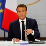 Revivez la conférence de presse de Macron minute par