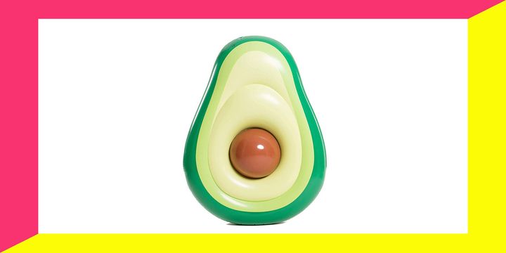 Amazon's oversized avocado pool float is as extra as guac.