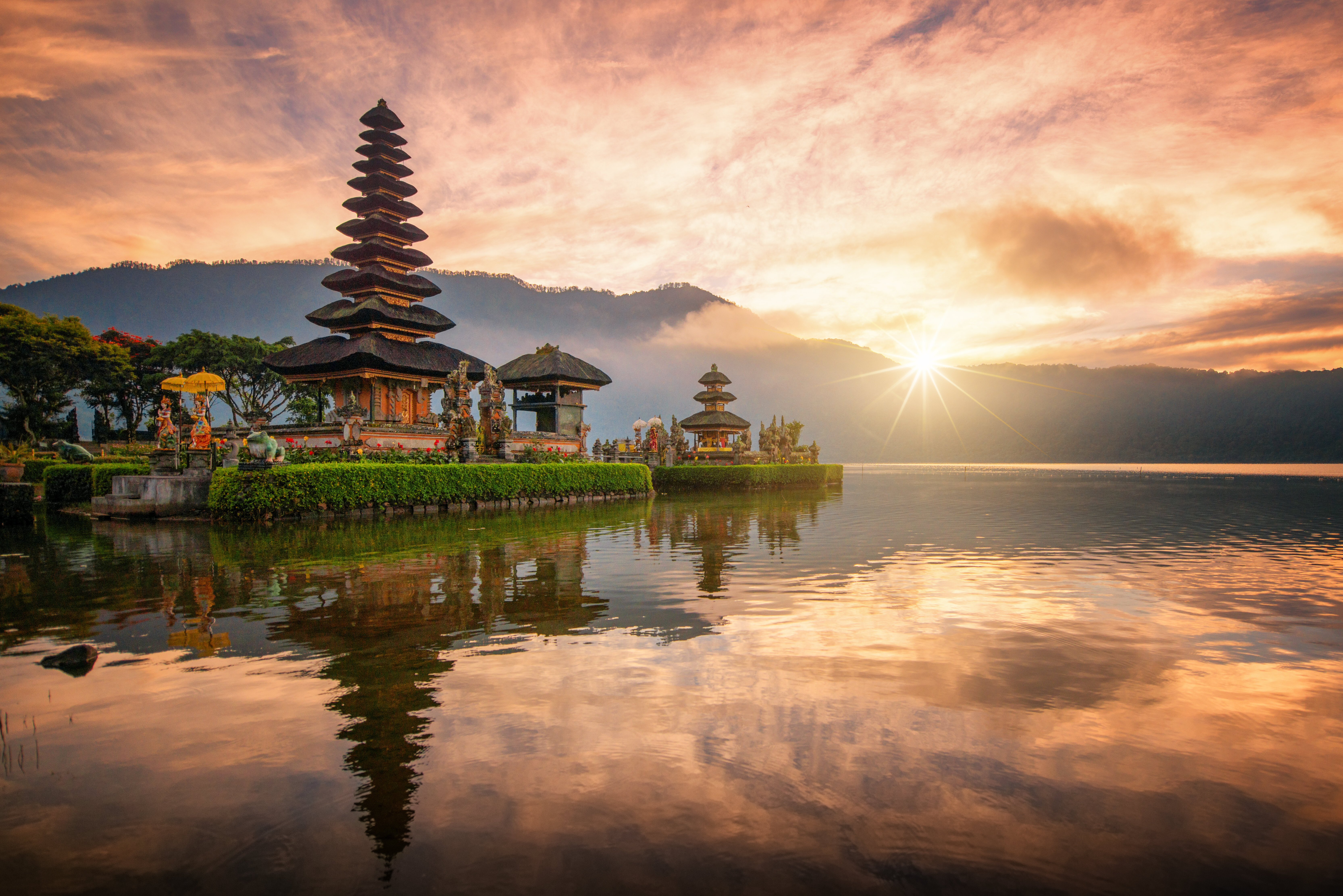 Pemandangan Bali Hd Grand Tour Indonesia: Borobudur E Bromo - Cara Melukis