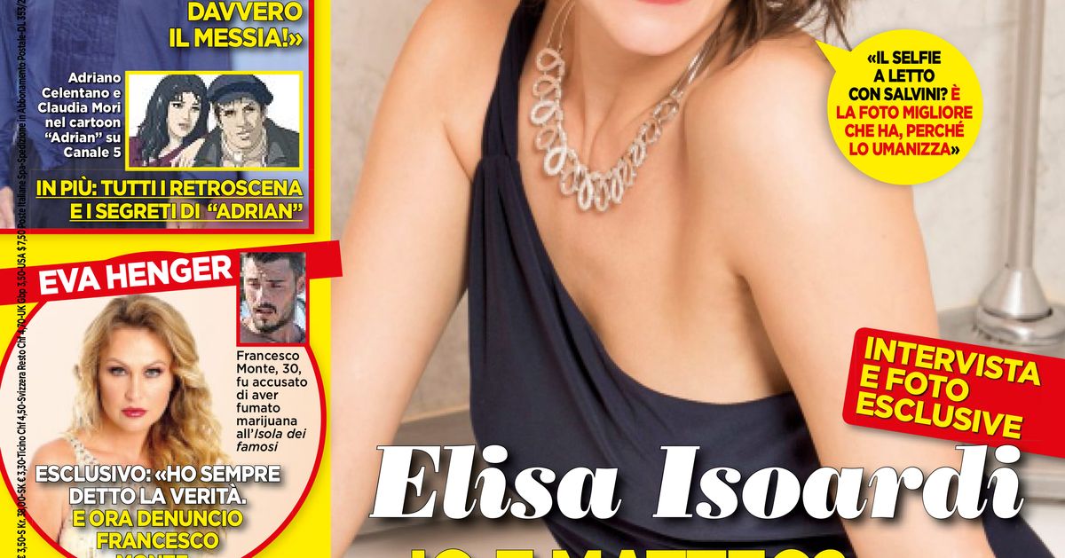 A Letto Con Eva.Elisa Isoardi Con Salvini La Storia Piu Seria Della Mia Vita La Foto A Letto La Migliore Che Ha Lo Umanizza L Huffpost