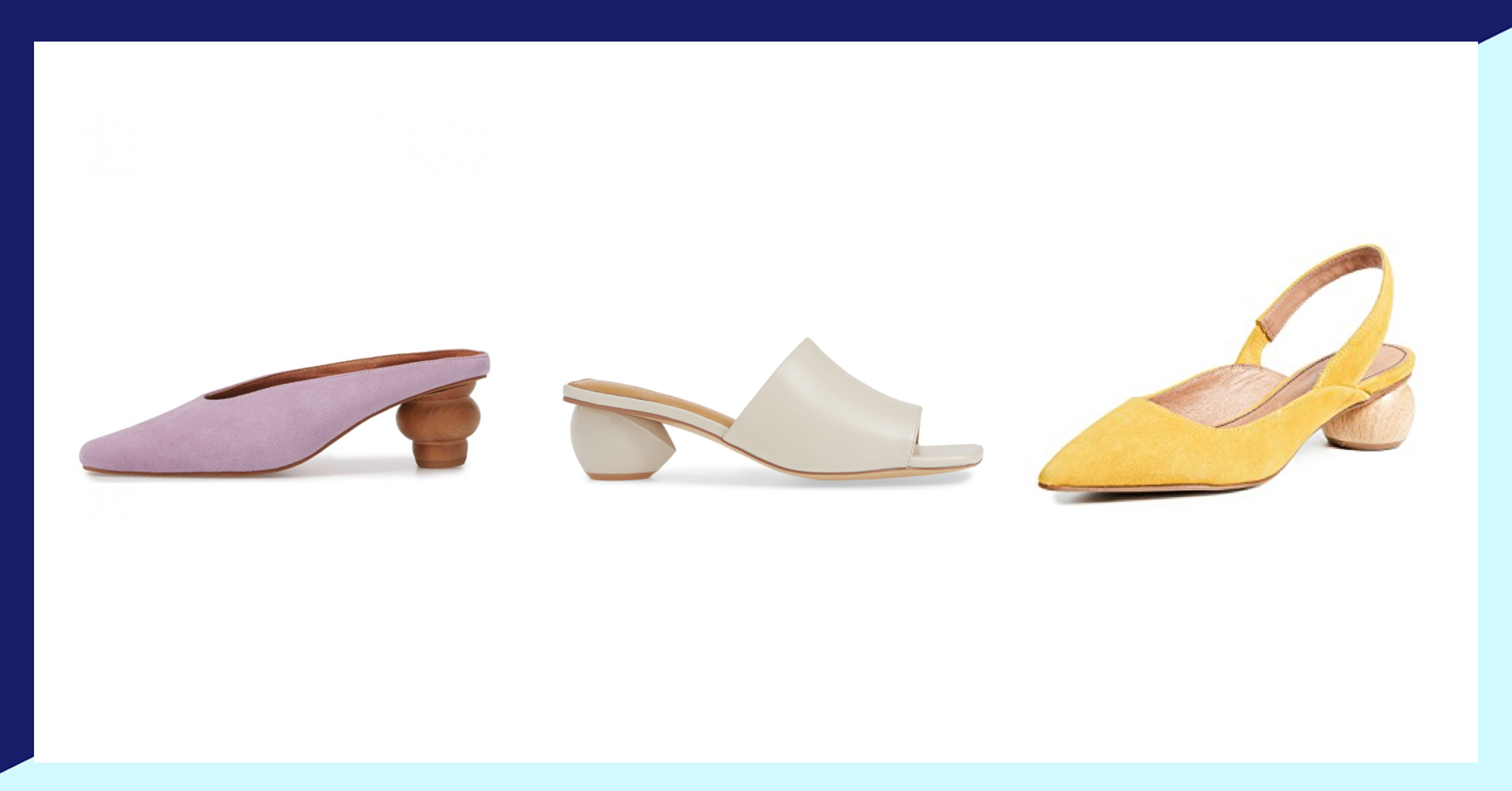 shoes with round ball heels