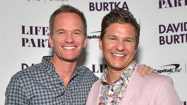 LOS ANGELES, CALIFORNIA - APRIL 23:  Cookbook author David Burtka and husband Neil Patrick Harris celebrate the launch of Life Is a Party with the Capital One Savor® credit card on April 23, 2019 at Osteria Mozza in Los Angeles. (Photo by Emma McIntyre/Getty Images for Life Is A Party)