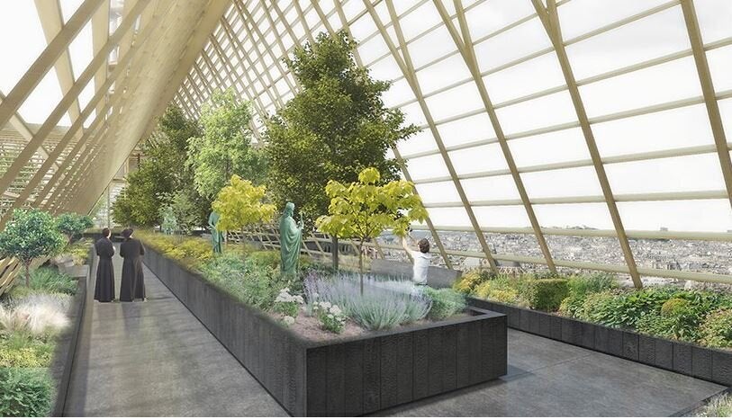 Notre-Dame de Paris: des architectes imaginent une serre sur le