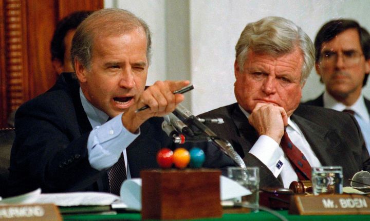 In 1991, Joe Biden was chairman of the Senate Judiciary Committee. 