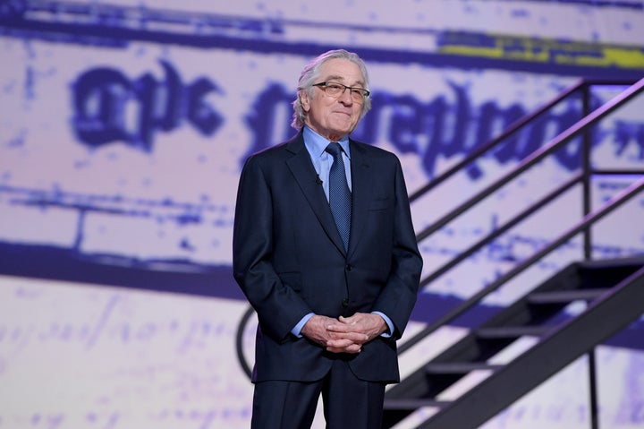 Robert DeNiro during Samantha Bee's "Not the White House Correspondents' Dinner."