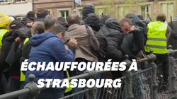 La manifestation des gilets jaunes à Strasbourg marquée par des