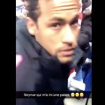 Neymar perd ses nerfs face à un supporter rennais en