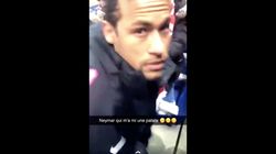 Neymar perd ses nerfs face à un supporter rennais en