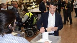 Manuel Valls a voté pour la première fois en