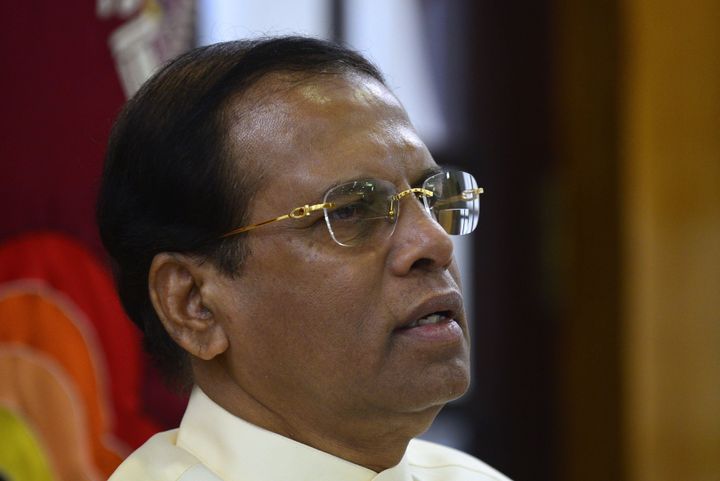 A file image of Sri Lankan President Maithripala Sirisena.