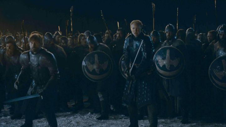 La bataille de Winterfell impliquait la quasi-totalité des personnages clés de la série.
