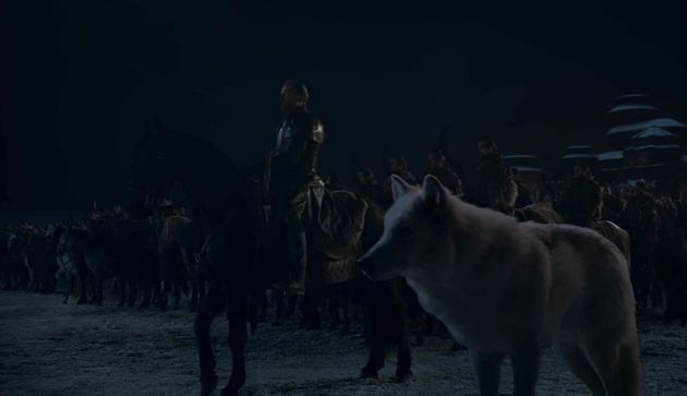 Psa Ghost Is Still Alive In Game Of Thrones Season 8 Huffpost