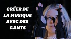 Ces gants créent de la musique avec le mouvement des