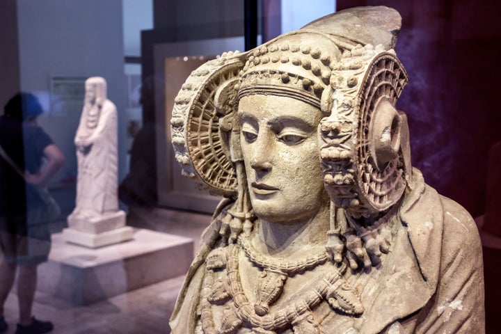 'Dama de Elche', en el Museo Arqueológico Nacional.