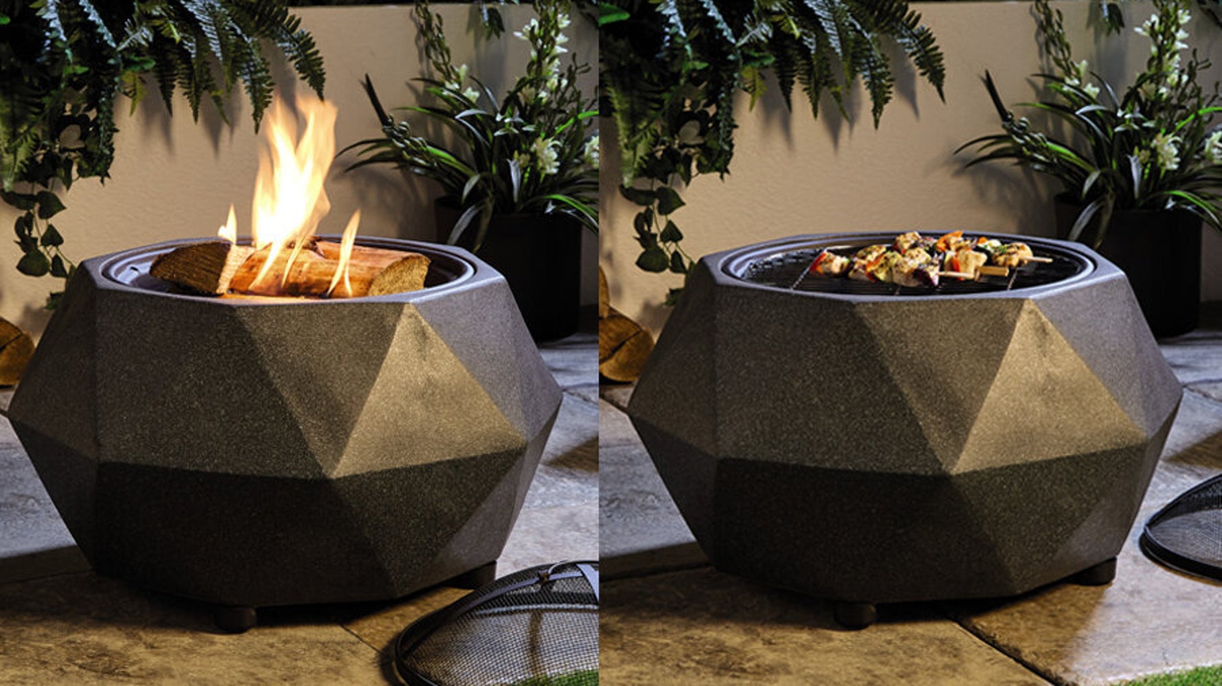 Aldi S 49 99 Garden Fire Pit Can Also Be Used As A Bbq That S Summer Sorted Huffpost Uk Life