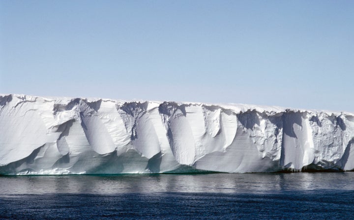 A portion of the Ross Ice Shelf is melting 10 times faster than the average ice shelf, said researchers who have been studying its temperatures, salinity, melt rates and ocean currents for the last several years.