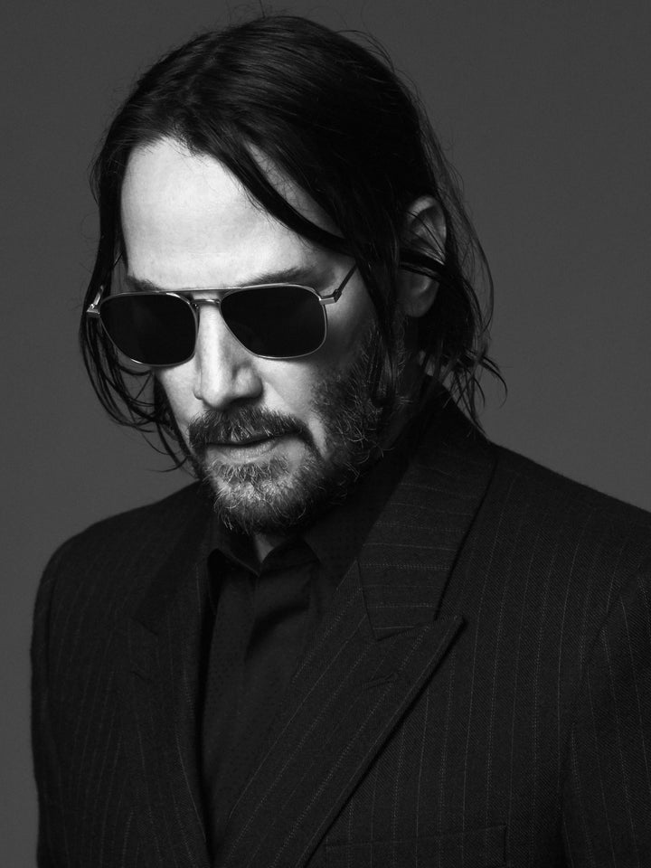 Keanu Reeves Is The Neo Face Of Saint Laurent Huffpost Life
