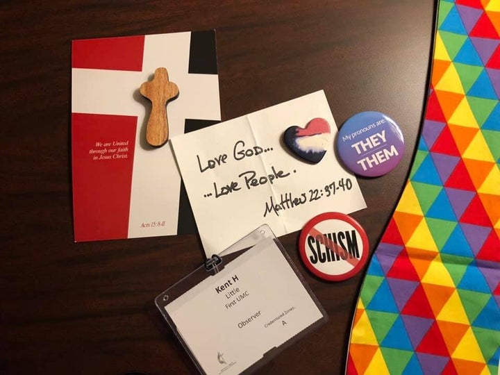 First United Methodist Church-Omaha's lead pastor, Rev. Kent H. Little, attended the UMC's General Conference session in