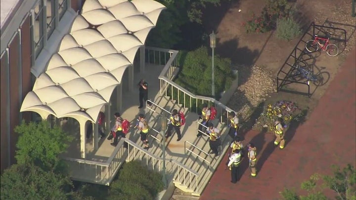 The University of North Carolina at Charlotte is on lockdown after shots were reportedly fired on campus.