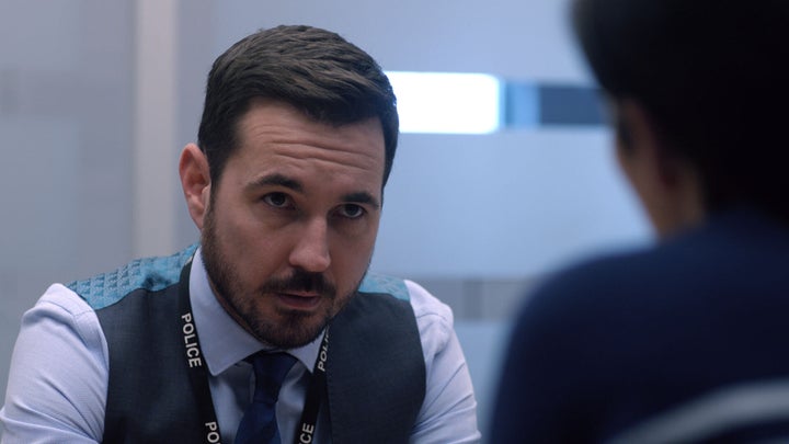 Martin Compston plays DS Steve Arnott in the BBC drama.